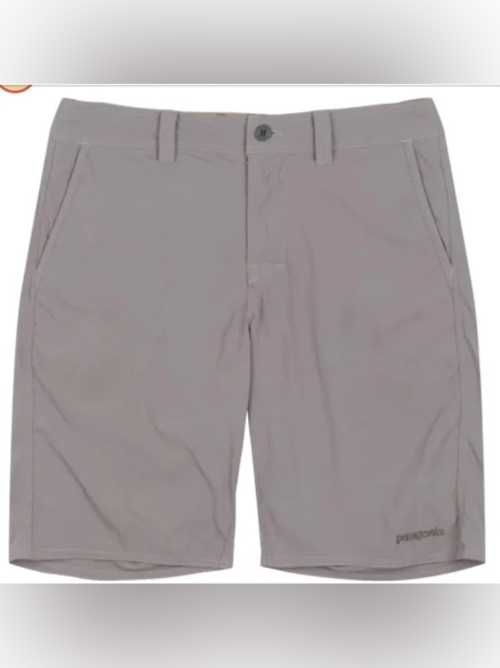 Patagonia Men's Stretch Wavefarer Walk Shorts Grey Size 32
